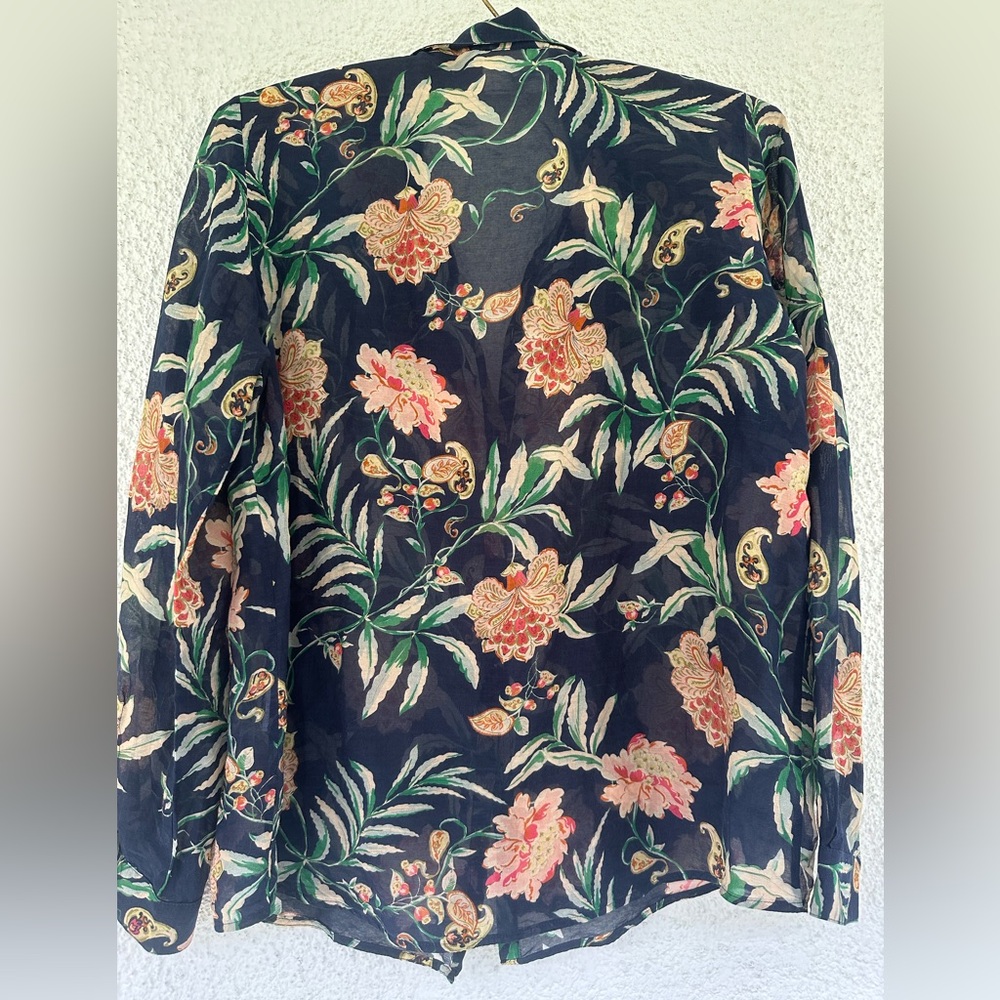 Sezane Pierro jungle Shirt FR40 - Picture 5 of 5